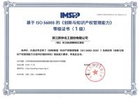 乐鱼官方端网站登录入口通过ISO56005知识产权国际标准体系认证